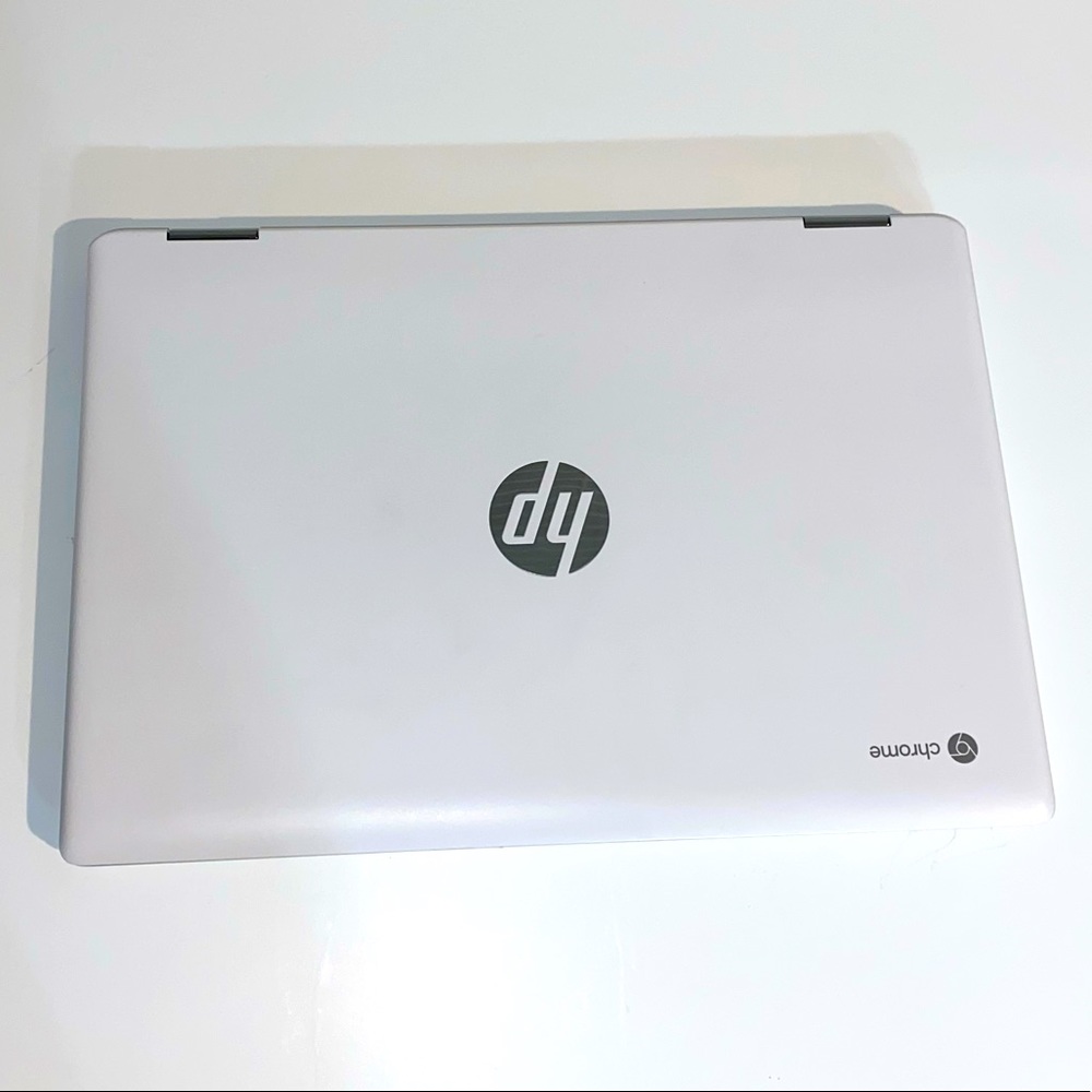 HP 2-in-1 Laptop - 14” Touch Screen Chromebook - Ceramic White - Intel Celeron